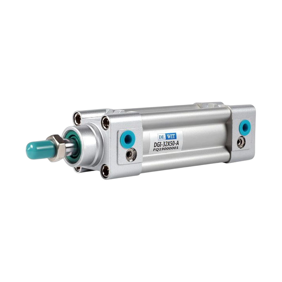 Cilindro neumático serie DGI ISO VDMA 6431 doble efecto - Configurable embolo x carrera