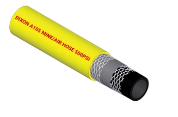 Manguera Industrial A105 Alta presión para aire, agua y uso General - Precio por Metro y Configura sus Medidas