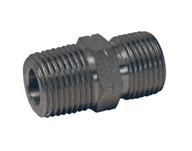 Adaptador Hidráulico Serie B3401 - Macho NPTF x Macho BSPP — render Dixon