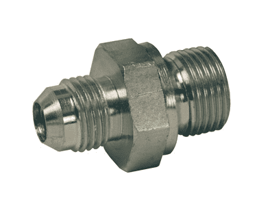 Adaptador Hidráulico Serie B3800 - Macho JIC 37º x Macho BSPP — render Dixon