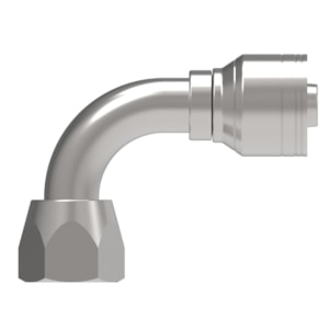 Serie 1AA*FJB*-Conexión Hidráulica Prensable Codo 90° Hembra JIC (Configuraciones de Diámetro y Conexión de Manguera)