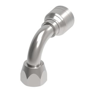 Serie 1AA*FJB*-Conexión Hidráulica Prensable Codo 90° Hembra JIC (Configuraciones de Diámetro y Conexión de Manguera)