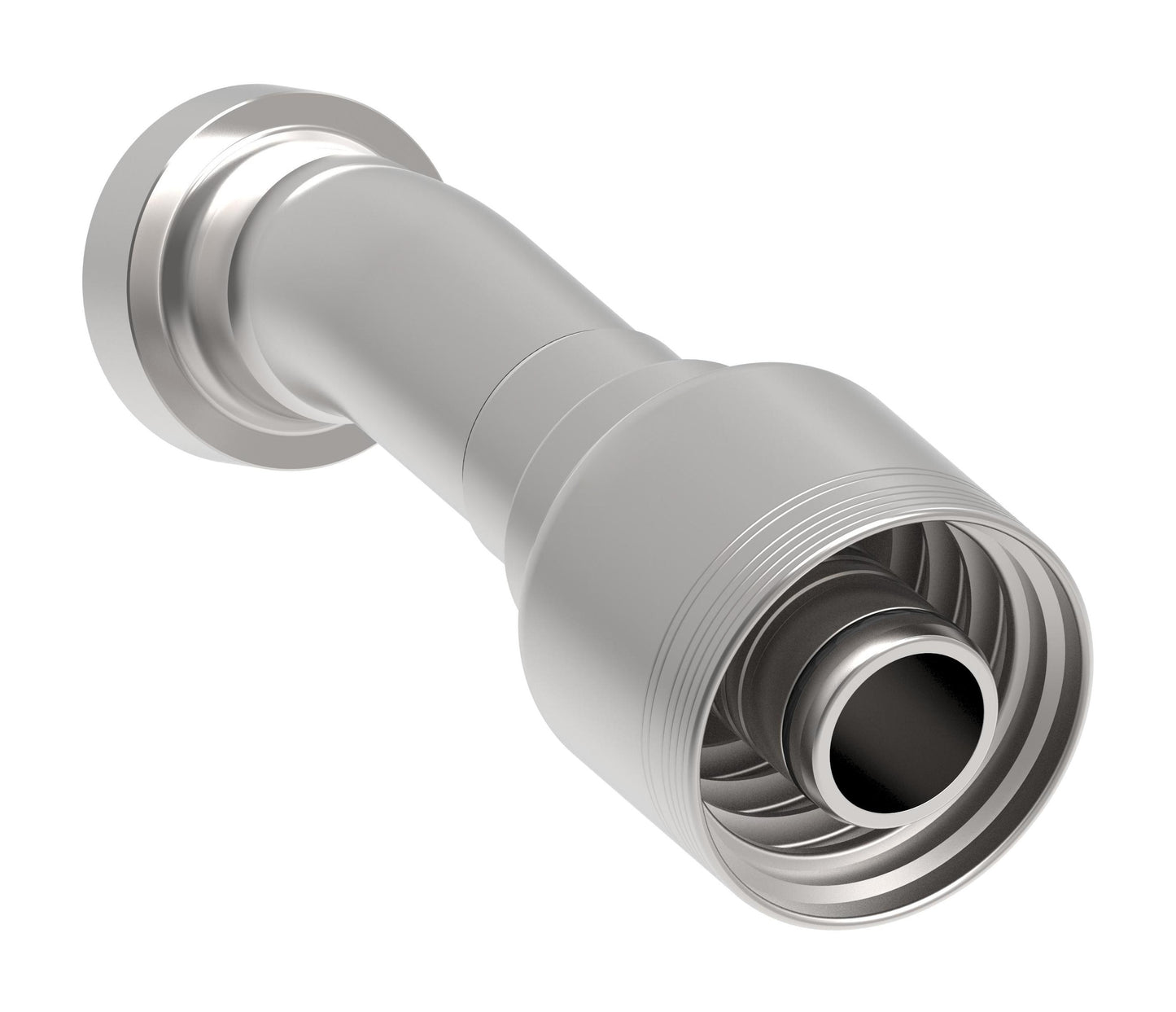 Danfoss 6S Series Crimp Hose Fittings CAT Flange 22.5 Elbow 6SXXCTD20 (LEFT)