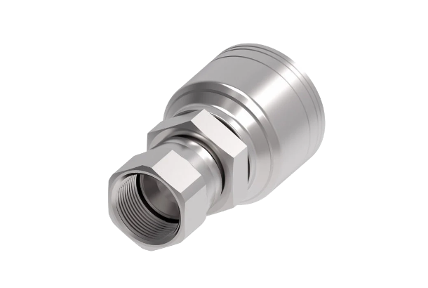 Serie 1AA*FJ*-Conexión Recta Hidráulica Prensable Hembra JIC (Configuraciones de Diámetro y Conexión de Manguera)