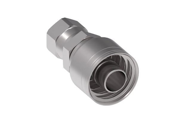 Serie 1AA*FJ*-Conexión Recta Hidráulica Prensable Hembra JIC (Configuraciones de Diámetro y Conexión de Manguera)