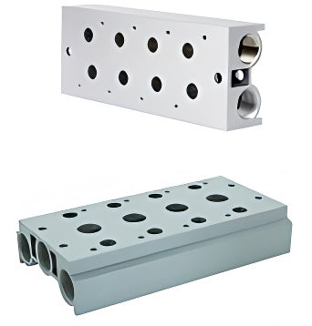 Base Manifold para Electroválvulas DE WIT Serie V70 / VN7 / VA7