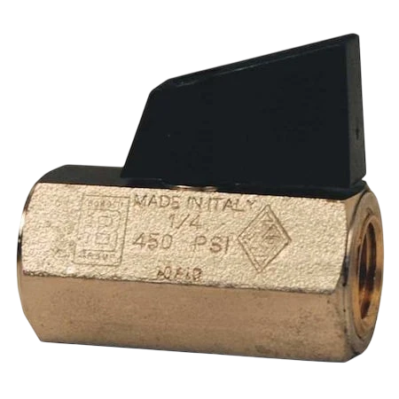 Mini Válvula Serie MBV de Bola en Latón - Configura sus Medidas