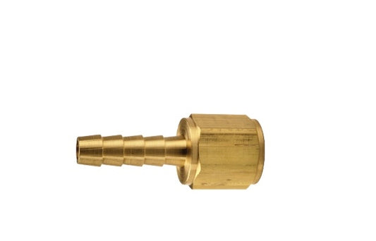 SKU: 1040404C Conexión Industrial de Laton para Manguera 1/4" Ø x 1/4" (1/4-18) hembra NPTF  Marca Dixon