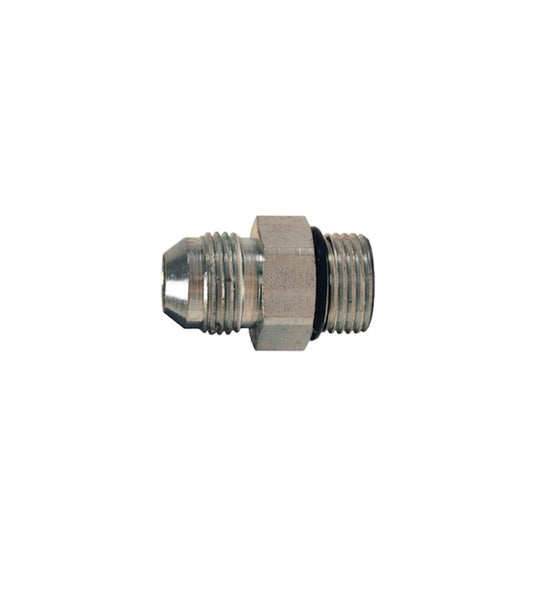 SKU: 1231-08-08 Adaptador Hidráulico recto macho JIC -08 (3/4-16) x ORB -08 (3/4-16) 4500 psi Marca Dixon