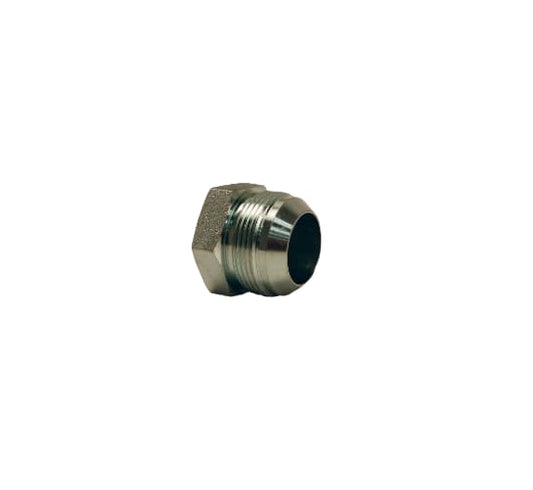 SKU 1254-12H Adaptador hidráulico tapón macho hexagonal JIC 3/4" (1 1/16”-12) 3500 psi Marca Dixon