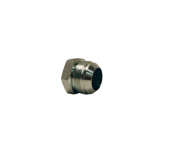 SKU 1254-08H Adaptador hidráulico tapón macho hexagonal JIC 1/2" (3/4”-16) 4500 psi Marca Dixon