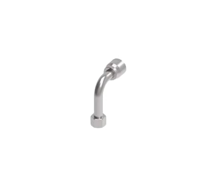 SKU:1AA4FJC4 Conexión hidráulica prensable codo 90° largo hembra JIC 1/4" X 1/4" Ø tamaño rayal -04