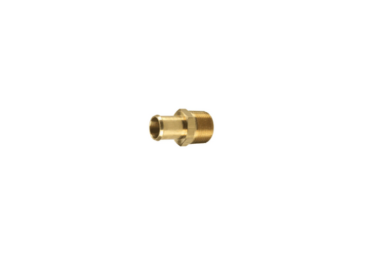 SKU: 268B0808 Conexión recta industrial  Laton espiga macho NPT 1/2" X 1/2" Marca Dixon