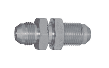 Adaptador Hidráulico Serie 2700LN - Unión Macho JIC 37º x Macho JIC 37º Pasamuros con Tuercas — foto de producto