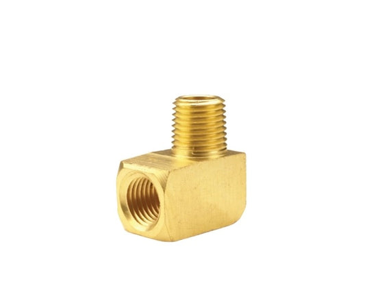 SKU 3040404C Adaptador hidráulico codo 90º macho NPTF -04 (1/4-18) x hembra NPTF -04 (1/4-18) Marca Dixon