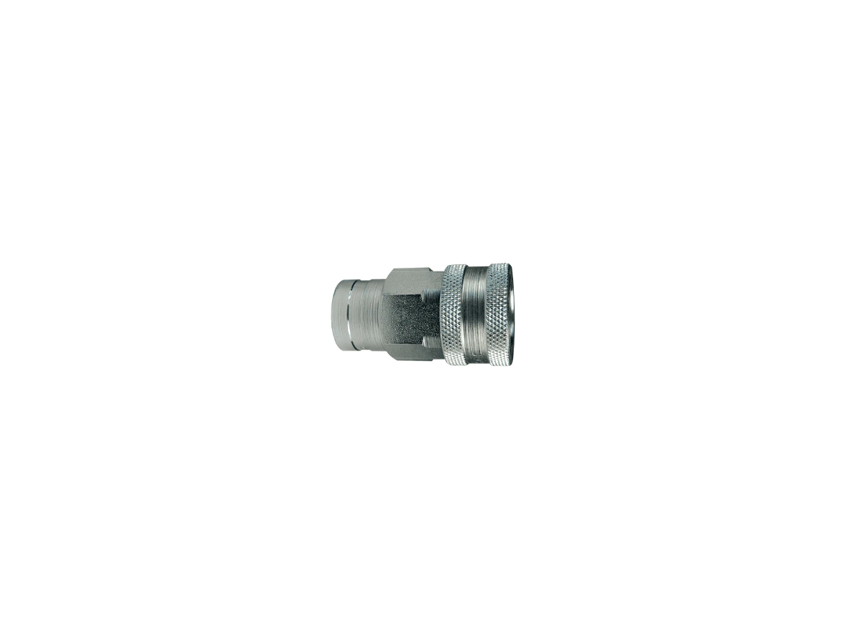 SKU: 4KBF4 Cople hidráulico mitad hembra ISO A 1/2" X hembra BSPP 1/2" Marca Dixon