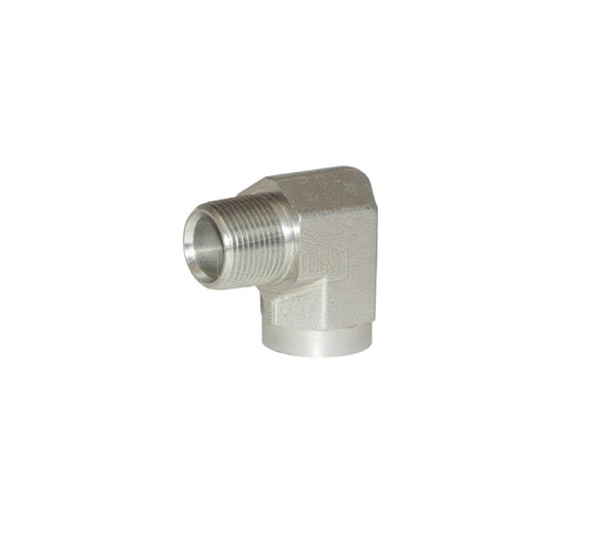 SKU: 5502-8 Adaptador hidráulico codo 90° macho NPT 1/2" X hembra NPT 1/2 Marca Dixon