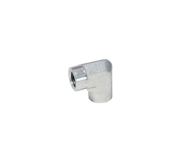 SKU 5504-4Adaptador hidraulico codo 90° hembra NPT 1/4" X hembra NPT 1/4" 5000 psi marca Dixon