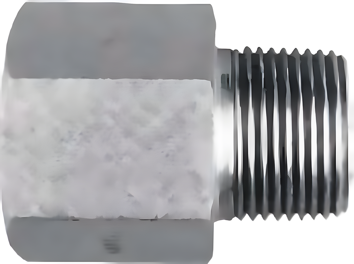 Adaptador Hidráulico Serie 6404 - Hembra SAE O-Ring x Macho NPTF — render Dixon