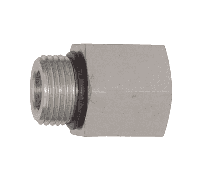 Adaptador Hidráulico Serie 6405 - Macho SAE O-Ring x Hembra NPTF — render Dixon