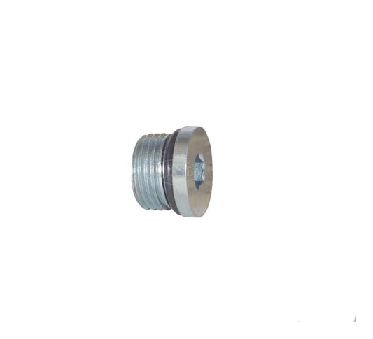 SKU 6408HHP-12 Adaptador hidráulico tapón macho ORB 3/4" (1 1/16”-12) 3500 psi Marca Dixon