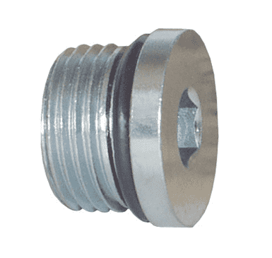 Adaptador Hidráulico Serie 6408HHP - Tapón SAE O-Ring Hexagonal Hueco — render Dixon