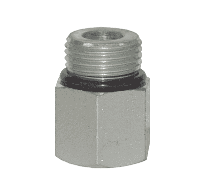 Adaptador Hidráulico Serie 6410 - Macho SAE O-Ring x Hembra SAE O-Ring — render Dixon