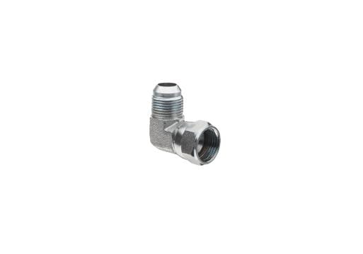 SKU: 6500-16 Adaptador hidráulico codo 90° hembra JIC 1" X macho JIC 1" 2500 psi Marca Dixon