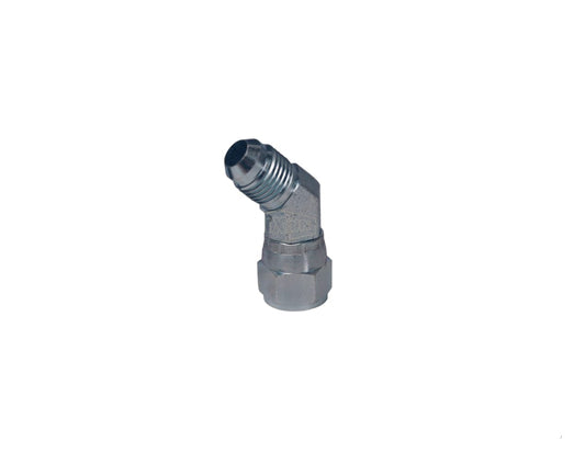 U: 149F-6-6 Adaptador hidraulico codo 45° hembra giratoria JIC 5/8" X macho JIC 5/8" 3000 psi Marca Dixon