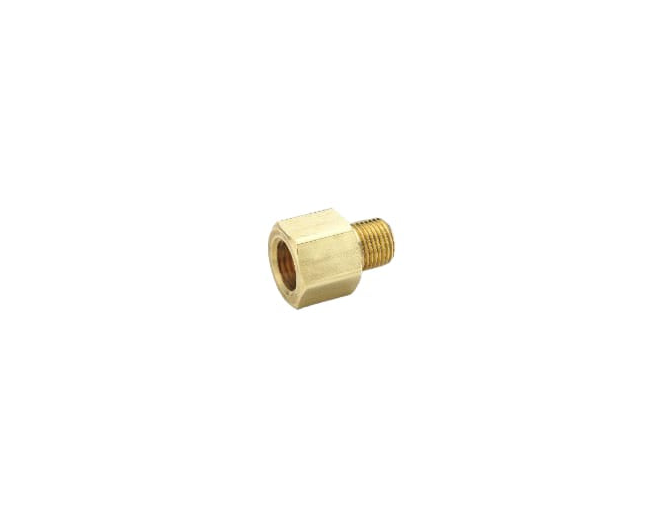 SKU: 664FHD-6-4-T Adaptador recto industrial hembra SAE 45° X macho NPT 3/8" X 1/4"  Marca: Tamto