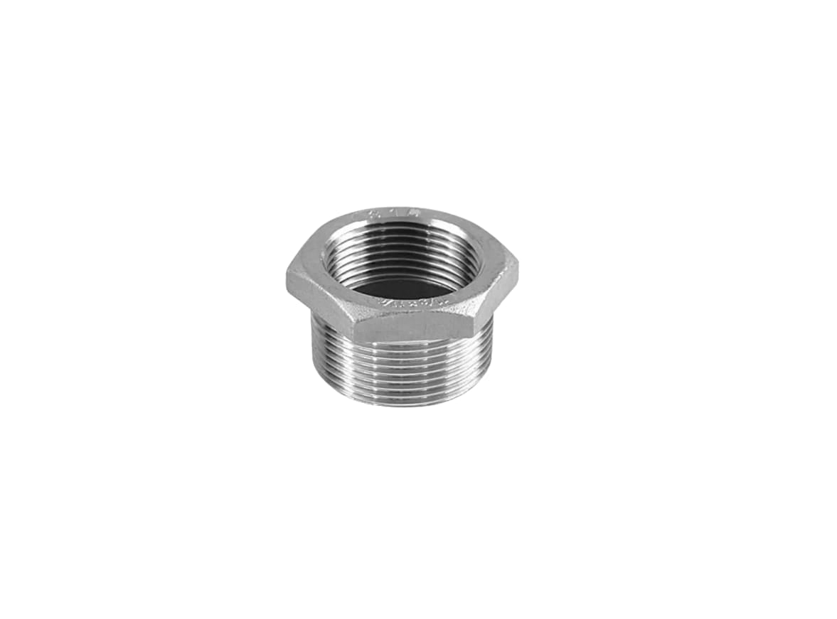 SKU: HB1075SS Conexión recta reducción neumática bushing 1" x 3/4" Marca Dixon