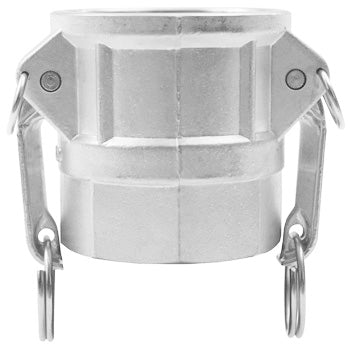 Conexion metálica rápida de leva y ranura tipo D (Configura material, tipo de rosca y medidas)
