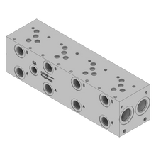 Manifold Hidráulico DAMAN Aluminio 4 Estaciones CETOP 5 - Rosca SAE