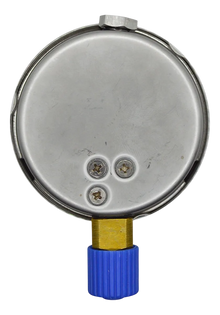 Manometro Industrial Inferior Módelo 2000CB/Caratula 63mm Seco, Caja Acero Inoxidable - Configurable Rangos de Presión