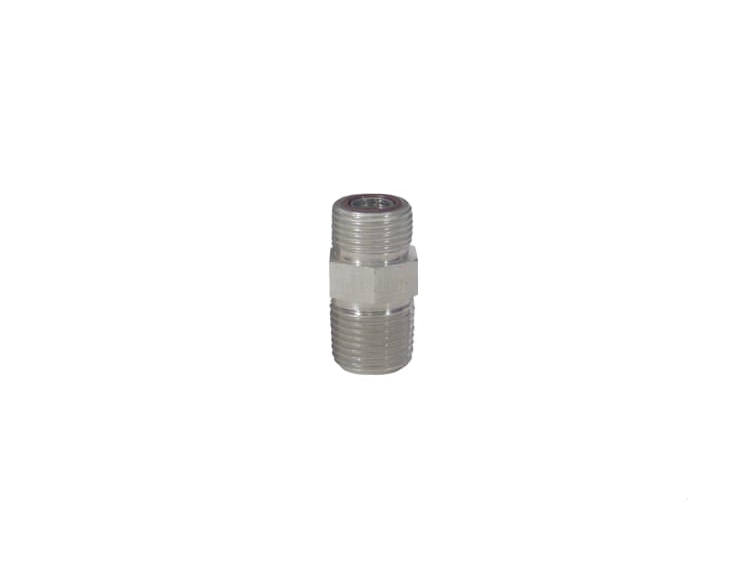 SKU FS2404-12-12 Adaptador hidráulico recto macho ORFS 3/4" X macho NPT 3/4" 2500 psi Marca Dixon