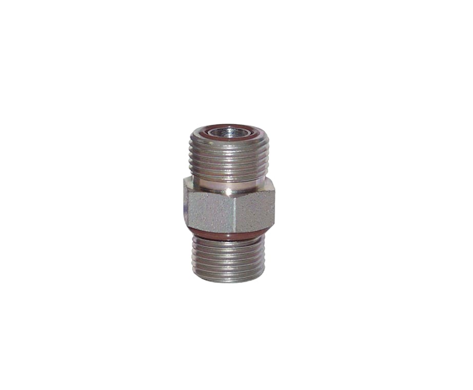 SKU FS6400-8-8 Adaptador hidraulico recto macho ORFS 1/2" X macho ORB 1/2" 4500 psi Marca Dixon