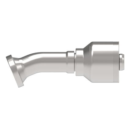 Brida codo 22.5° Código 61 SAE - 3000 psi para manguera de 4 espirales serie 4S - Configura sus Medidas