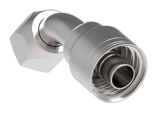 Serie 1AA*FJA*-Conexión Hidráulica Prensable Codo 45° Hembra JIC (Configuraciones de Diámetro y Conexión de Manguera)
