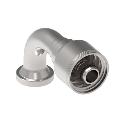 Brida codo 90° Código 61 - 3000 psi para manguera de 4 espirales serie 4S - Configura sus Medidas