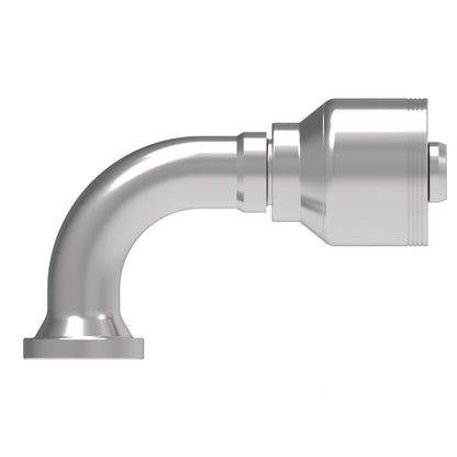 Brida codo 90° Código 61 - 3000 psi para manguera de 4 espirales serie 4S - Configura sus Medidas