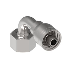 Serie 1A*DSB*-Conexión Hidráulica Prensable Codo 90°Hembra giratoria DKO, servicio pesado (Configuraciones de Diámetro y Conexión de Manguera)