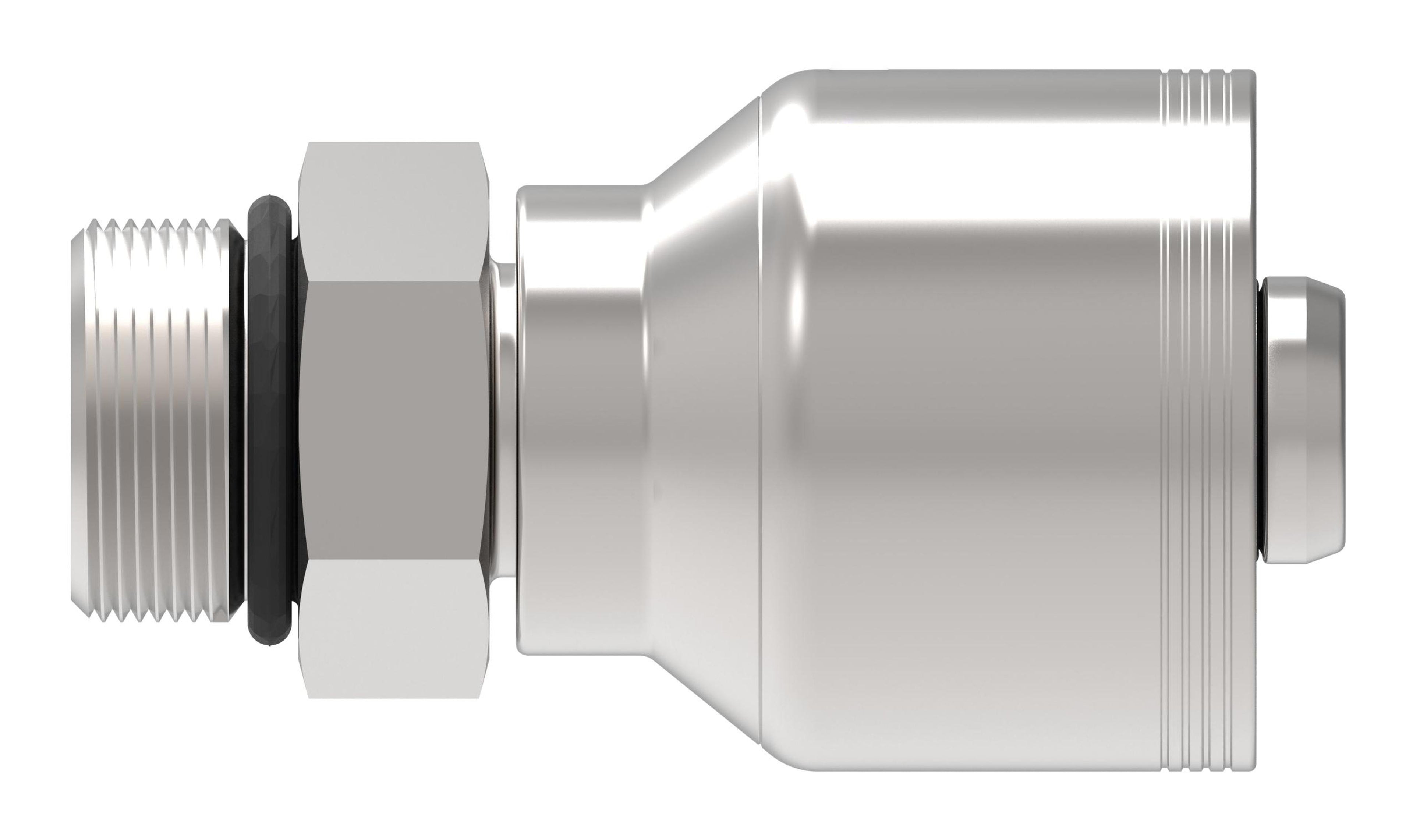 Conexión recta macho rígida ORB serie 4S (4 espirales de refuerzo) - Configura sus Medidas