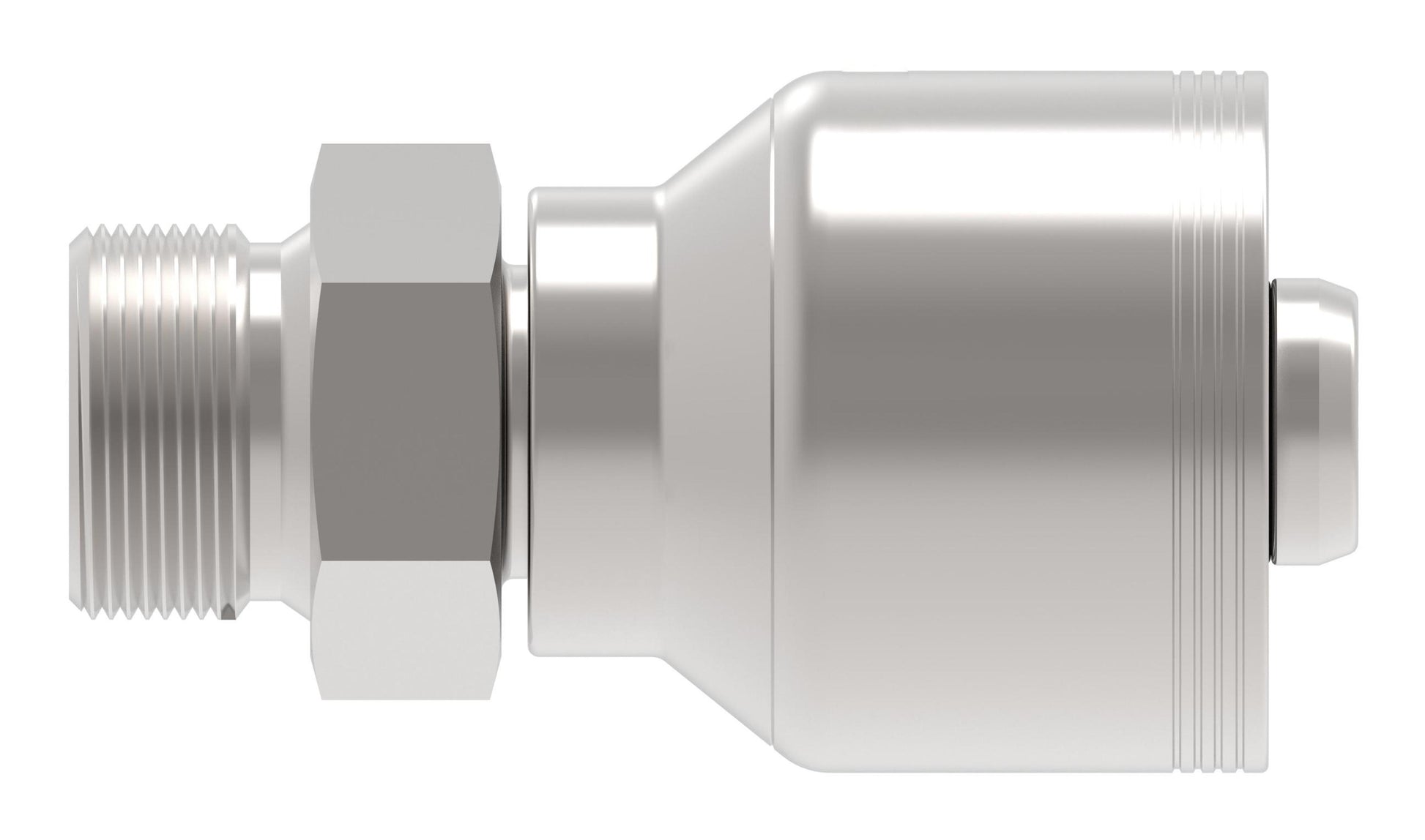 Recta — Danfoss 4S Series Crimp Hose Fittings Male Parallel Rigid BSP 4SXXBP12 (CENTER)