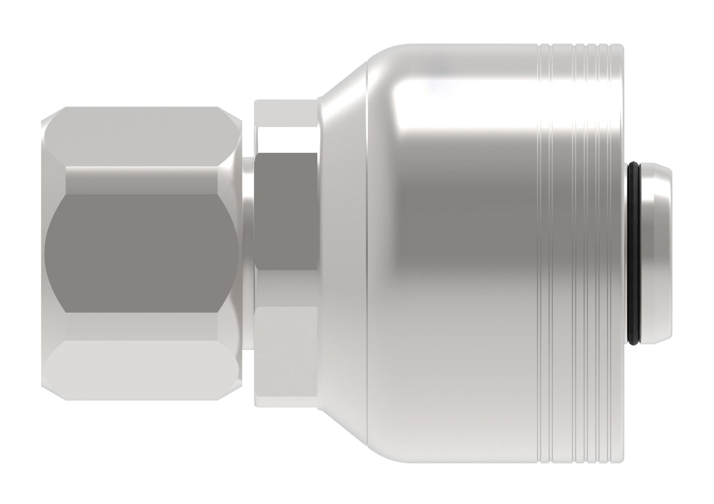 Danfoss 6S Series Crimp Hose Fittings Female JIC/37 Swivel 6SAXXFJ16 (CENTER)