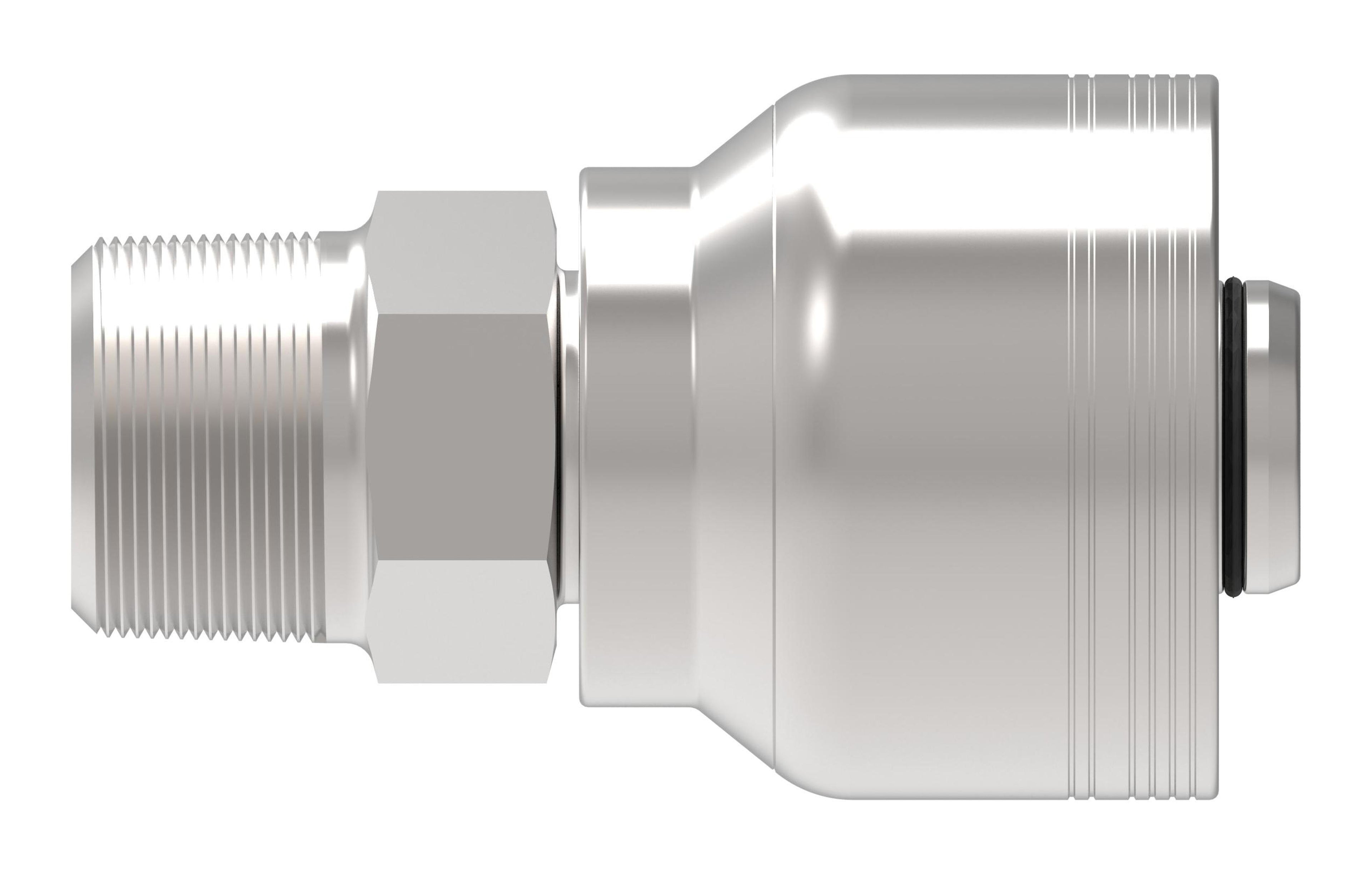 Recta — Danfoss 6S Series Crimp Hose Fittings Male Pipe 6SAXXMP16 (CENTER)
