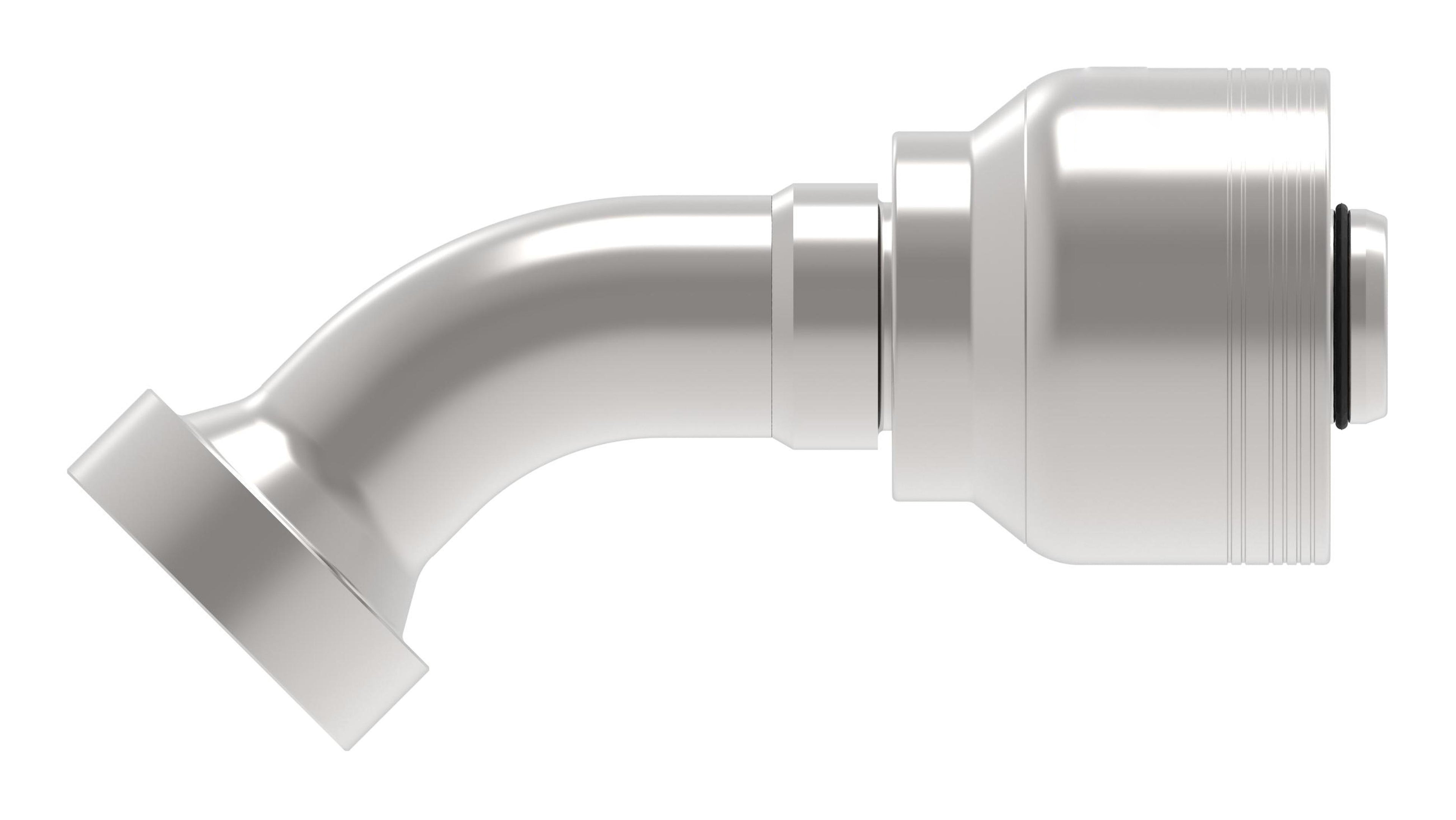 Danfoss 6S Series Crimp Hose Fittings CAT Flange 45 Elbow 6SXXCTA16 (CENTER)
