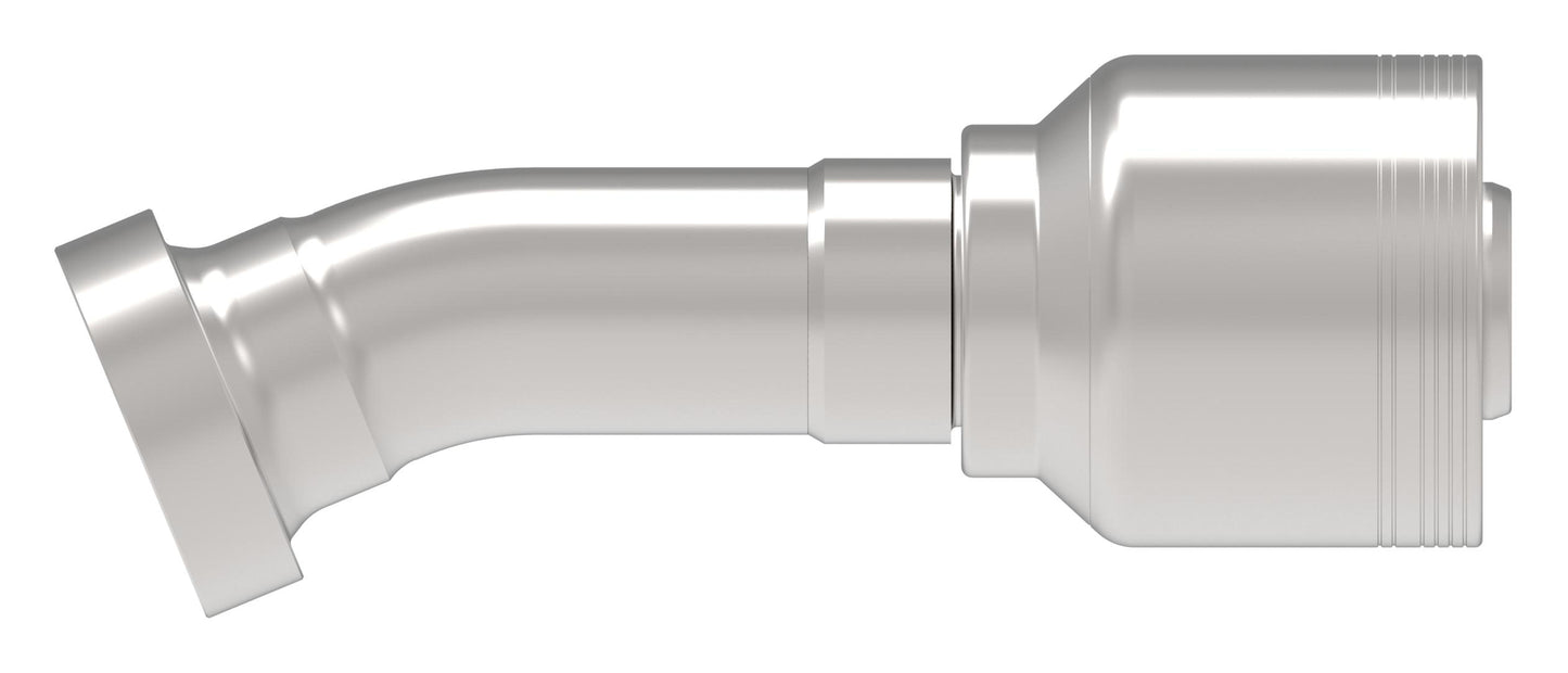Danfoss 6S Series Crimp Hose Fittings CAT Flange 22.5 Elbow 6SXXCTD20 (CENTER)