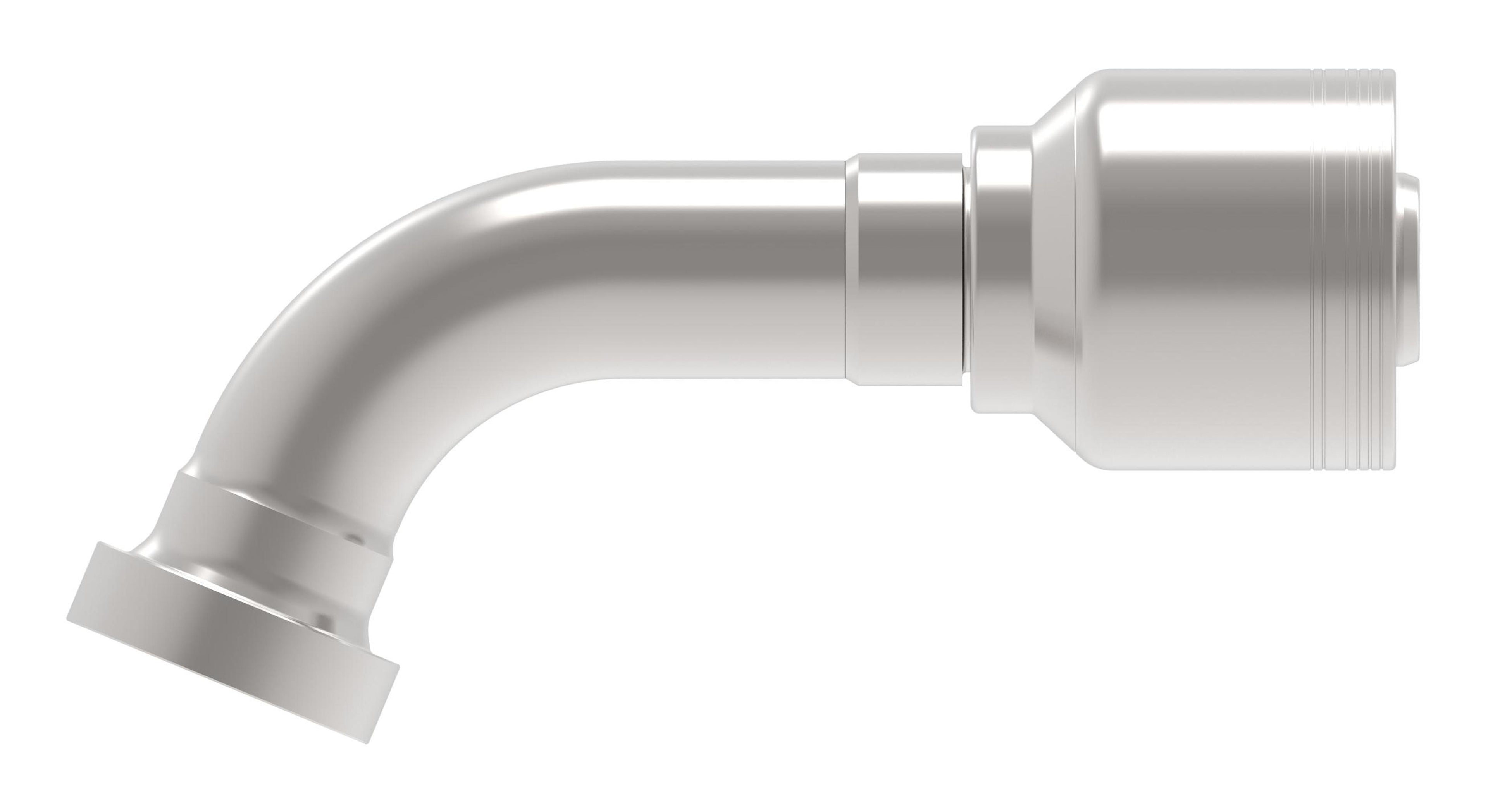 Danfoss 6S Series Crimp Hose Fittings CAT Flange 67.5 Elbow 6SXXCTE20 (CENTER)