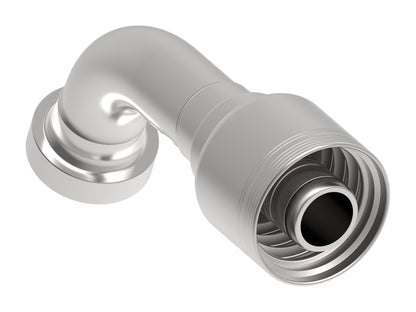Danfoss 6S Series Crimp Hose Fittings CAT Flange 67.5 Elbow 6SXXCTE20 (LEFT)