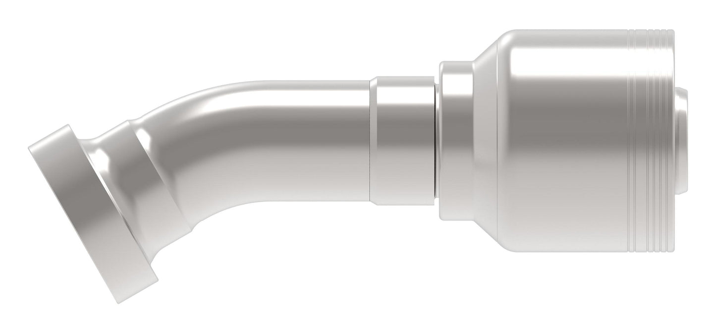 Danfoss 6S Series Crimp Hose Fittings CAT Flange 30 Elbow 6SXXCTF20 (CENTER)